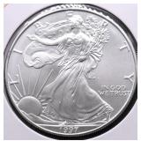 1997 SILVER EAGLE GEM