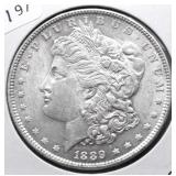 1889 CHOICE BU MORGAN DOLLAR