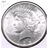 1925 GEM BU PEACE DOLLAR