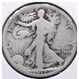 1917 S WALKING HALF DOLLAR G