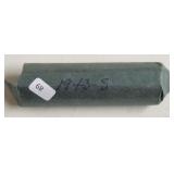 1943 S ROLL OF SILVER WAR NICKELS