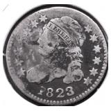 1823 BUST DIME G