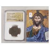1028 NGC AE FOLLIS BYZANTINE EMPIRE