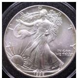 1992 SILVER EAGLE GEM