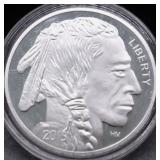 1 OZ .999 SILVER ROUND