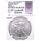 2014 W NGC MS70 SILVER EAGLE