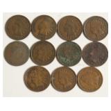 10 INDIAN HEAD CENTS