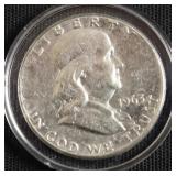 1963 FRANKLIN HALF DOLLAR VF