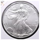 1997 SILVER EAGLE GEM
