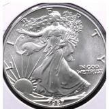 1987 SILVER EAGLE GEM