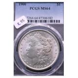 1900 PCGS MS64 MORGAN DOLLAR