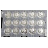 30 1918 CHINA SILVER PANDA GEMS  MINT PACKAGING