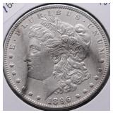 1896 MORGAN DOLLAR AU