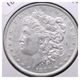 1880 O MORGAN DOLLAR AU