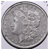 1890 O MORGAN DOLLAR XF
