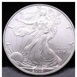 2003 SILVER EAGLE GEM