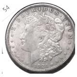 1921 MORGAN DOLLAR XF