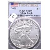 2020 PCGS 69 SILVER EAGLE