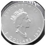 1997 CANADA MAPLE LEAF GEM