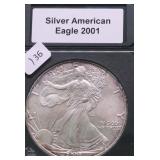 2001 SILVER EAGLE GEM