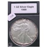 1999 SILVER EAGLE GEM