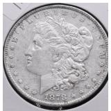 1878 MORGAN DOLLAR XF