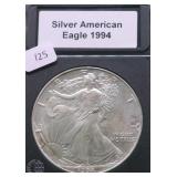 1994 SILVER EAGLE GEM