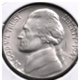 1947 GEM FULL STEPS JEFFERSON NICKLE
