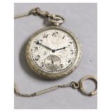ELGIN  W/ CHAIN  12S  15J  SN:29530403
