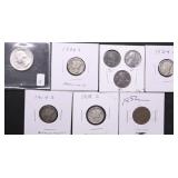 GROUP OF US COINS