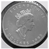 1995 CANADA MAPLE LEAF GEM