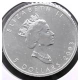 2003 CANADA MAPLE LEAF GEM