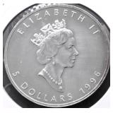 1996 CANADA MAPLE LEAF GEM