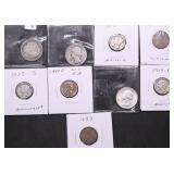 GROUP OF US COINS