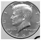 1966 SMS KENNEDY HALF DOLLAR