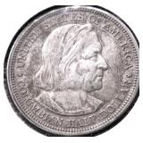 1893 COLUMBIAN EXPO HALF DOLLAR AU