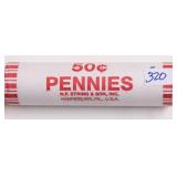 2025 D BANK ROLL PENNIES  ( LAST YEAR MADE?)