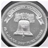 1 OZ .999 SILVER ROUND