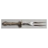 STERLING SILVER HANDLE SERVING FORK