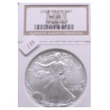 2003 NGC MS69 SILVER EAGLE
