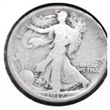 1917 S WALKING HALF DOLLAR G