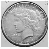1926 S PEACE DOLLAR XF