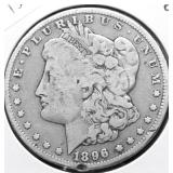 1896 O MORGAN DOLLAR VG