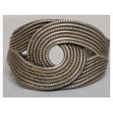 STERLING SILVER CUFF BRACELET 40.2 GRAMS