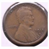 1914 S WHEAT CENT F