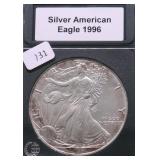1996 SILVER EAGLE GEM