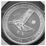 1/2 OZ .9999 SILVER CANADA MAPLE LEAF