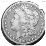1900 O MORGAN DOLLAR VF