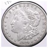 1921 S MORGAN DOLLAR XF