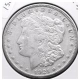 1921 S MORGAN DOLLAR XF